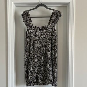 Altar'd State Blue and White Floral Dress